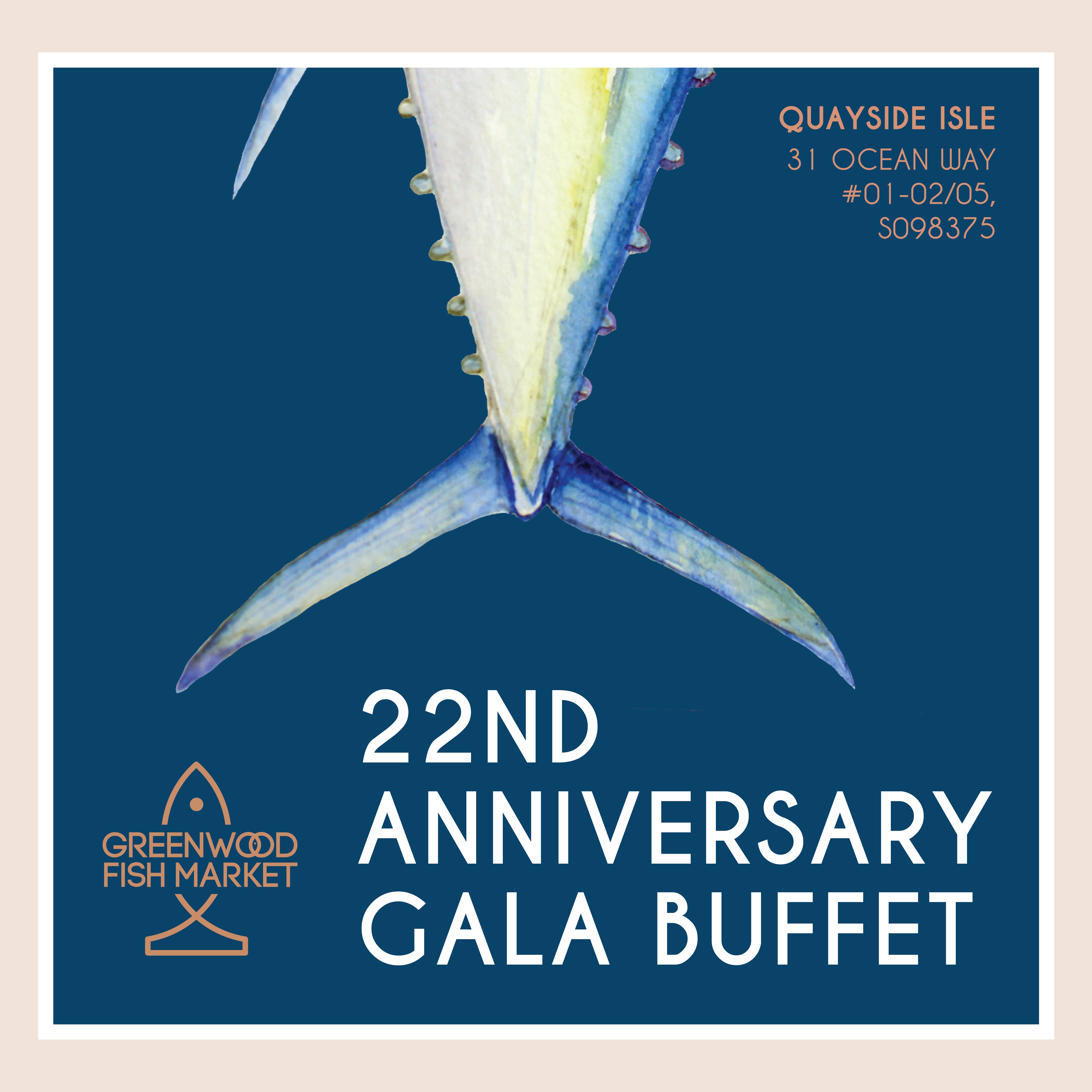 22nd Anniversary Gala: Buffet [Sentosa]